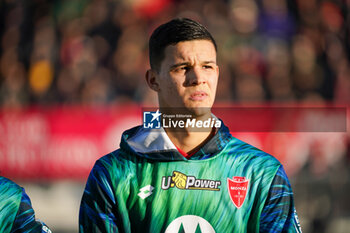 2023-12-10 - Valentin Carboni during the Italian championship Serie A football match between AC Monza and Genoa CFC on December 10, 2023 at U-Power stadium in Monza, Italy - FOOTBALL - ITALIAN CHAMP - MONZA V GENOA - ITALIAN SERIE A - SOCCER