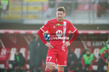 2023-12-10 - Georgios Kyriakopoulos (AC Monza) during the Italian championship Serie A football match between AC Monza and Genoa CFC on December 10, 2023 at U-Power stadium in Monza, Italy - FOOTBALL - ITALIAN CHAMP - MONZA V GENOA - ITALIAN SERIE A - SOCCER