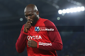 2023-12-10 - Romelu Lukaku of Roma during the Italian championship Serie A football match between AS Roma and ACF Fiorentina on December 10, 2023 at Stadio Olimpico in Rome, Italy - FOOTBALL - ITALIAN CHAMP - ROMA V FIORENTINA - ITALIAN SERIE A - SOCCER