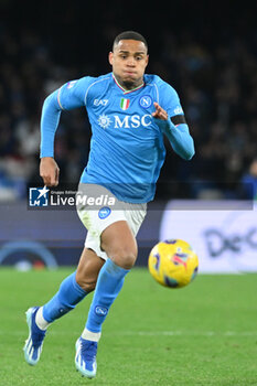 2023-12-16 - Natan of SSC Napoli in action during Serie A between SSC Napoli vs Cagliari Calcio at Diego Armando Maradona Stadium - SSC NAPOLI VS CAGLIARI CALCIO - ITALIAN SERIE A - SOCCER