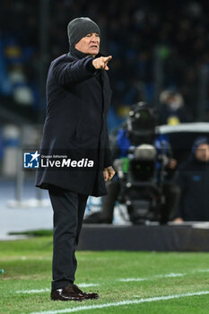 2023-12-16 - Claudio Raniero coach of Cagliari Calcio gesticulates during Serie A between SSC Napoli vs Cagliari Calcio at Diego Armando Maradona Stadium - SSC NAPOLI VS CAGLIARI CALCIO - ITALIAN SERIE A - SOCCER