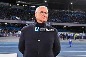 2023-12-16 - Claudio Raniero coach of Cagliari Calcio during Serie A between SSC Napoli vs Cagliari Calcio at Diego Armando Maradona Stadium - SSC NAPOLI VS CAGLIARI CALCIO - ITALIAN SERIE A - SOCCER