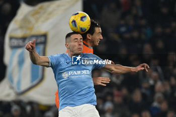 2023-12-17 - Adam Marusic of S.S. Lazio during the 16th day of the Serie A Championship between S.S. Lazio - F.C. Inter, 17 December 2023 at the Olympic Stadium in Rome. - SS LAZIO VS INTER - FC INTERNAZIONALE - ITALIAN SERIE A - SOCCER