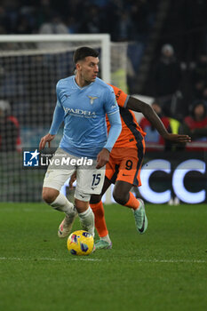 2023-12-17 - Nicolo' Casale of S.S. Lazio during the 16th day of the Serie A Championship between S.S. Lazio - F.C. Inter, 17 December 2023 at the Olympic Stadium in Rome. - SS LAZIO VS INTER - FC INTERNAZIONALE - ITALIAN SERIE A - SOCCER