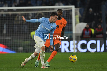 2023-12-17 - Nicolo' Casale of S.S. Lazio during the 16th day of the Serie A Championship between S.S. Lazio - F.C. Inter, 17 December 2023 at the Olympic Stadium in Rome. - SS LAZIO VS INTER - FC INTERNAZIONALE - ITALIAN SERIE A - SOCCER