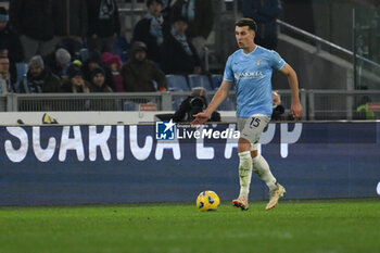 2023-12-17 - Nicolo' Casale of S.S. Lazio uring the 16th day of the Serie A Championship between S.S. Lazio - F.C. Inter, 17 December 2023 at the Olympic Stadium in Rome. - SS LAZIO VS INTER - FC INTERNAZIONALE - ITALIAN SERIE A - SOCCER