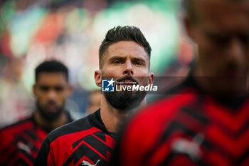 2023-12-17 - Olivier Giroud during the Italian championship Serie A football match between AC Milan and AC Monza on December 17, 2023 at San Siro stadium in Milan, Italy - FOOTBALL - ITALIAN CHAMP - MILAN V MONZA - ITALIAN SERIE A - SOCCER
