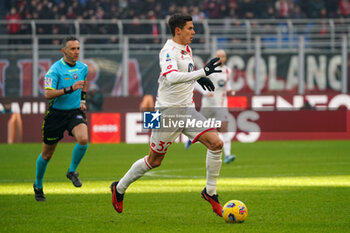 2023-12-17 - Matteo Pessina during the Italian championship Serie A football match between AC Milan and AC Monza on December 17, 2023 at San Siro stadium in Milan, Italy - FOOTBALL - ITALIAN CHAMP - MILAN V MONZA - ITALIAN SERIE A - SOCCER