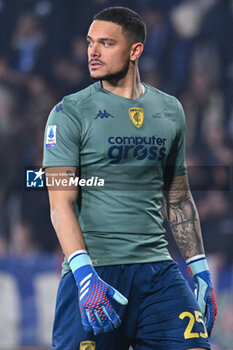 2023-12-22 - Empoli FC's goalkeeper Elia Caprile - EMPOLI FC VS SS LAZIO - ITALIAN SERIE A - SOCCER