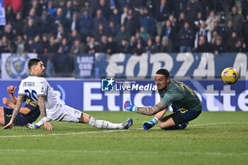 2023-12-22 - SS lazio's midfielder Mattia Zaccagni scores a goal - EMPOLI FC VS SS LAZIO - ITALIAN SERIE A - SOCCER