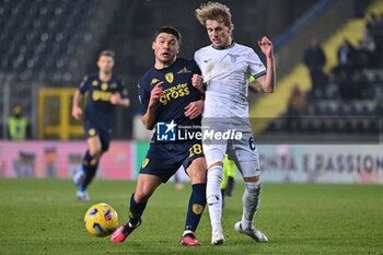 2023-12-22 - Empoli FC's forward Nicolo Cambiaghi against SS lazio's midfielder Nicolo Rovella - EMPOLI FC VS SS LAZIO - ITALIAN SERIE A - SOCCER