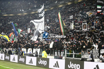 2023-12-30 - Juventus fc fans during the Italian Serie A, football match between Juventus Fc and As Roma on 30 December 2023 at Allianz Stadium, Turin, Italy. Photo Nderim Kaceli - JUVENTUS FC VS AS ROMA - ITALIAN SERIE A - SOCCER