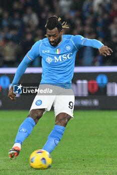 2023-12-29 - Zambo Anguissa of SSC Napoli in action during Serie A between SSC Napoli vs AC Monza at Diego Armando Maradona Stadium - SSC NAPOLI VS AC MONZA - ITALIAN SERIE A - SOCCER