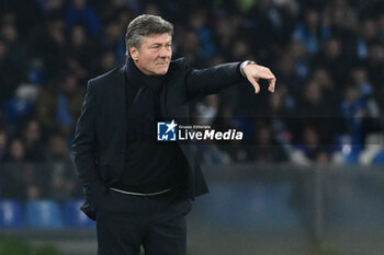 2023-12-29 - Walter Mazzarri of SSC Napoli gestures during Serie A between SSC Napoli vs AC Monza at Diego Armando Maradona Stadium - SSC NAPOLI VS AC MONZA - ITALIAN SERIE A - SOCCER