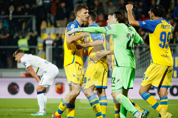 2023-01-14 - Frosinone celebrates the victory - FROSINONE CALCIO VS MODENA FC - ITALIAN SERIE B - SOCCER