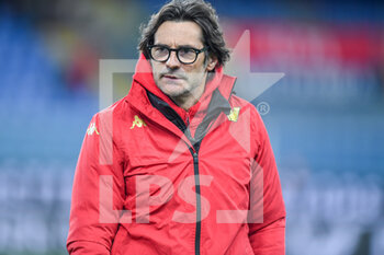 2023-01-16 - Paolo Vanoli (Venezia) head coach - GENOA CFC VS VENEZIA FC - ITALIAN SERIE B - SOCCER