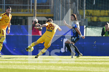 2023-01-14 - Valerio Mastrantonio (Cittadella) scores 0-1 - AC PISA VS AS CITTADELLA - ITALIAN SERIE B - SOCCER