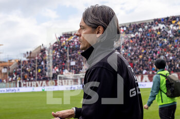 2023-01-14 - Inzaghi Filippo coach Reggina - REGGINA 1914 VS SPAL - ITALIAN SERIE B - SOCCER
