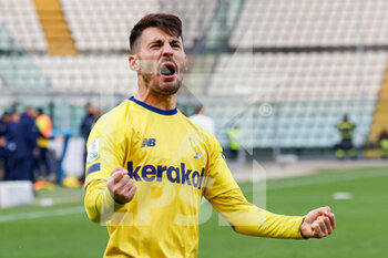 2023-01-21 - Fabio Gerli (Modena) celebrates after scoring the gol of 1-0 - MODENA FC VS COSENZA CALCIO - ITALIAN SERIE B - SOCCER