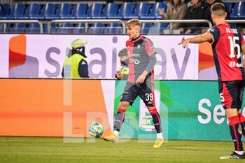 2023-01-27 - Christos Kourfalidis of Cagliari Calcio - CAGLIARI CALCIO VS SPAL - ITALIAN SERIE B - SOCCER