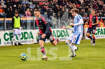 2023-01-27 - Nahitan Nandez of Cagliari Calcio - CAGLIARI CALCIO VS SPAL - ITALIAN SERIE B - SOCCER