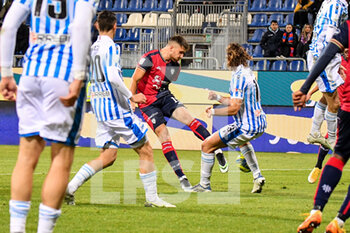 27/01/2023 - Giorgio Altare of Cagliari Calcio, Goal - CAGLIARI CALCIO VS SPAL - SERIE B - CALCIO