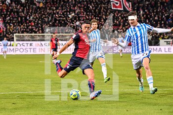 2023-01-27 - Gabriele Zappa of Cagliari Calcio - CAGLIARI CALCIO VS SPAL - ITALIAN SERIE B - SOCCER