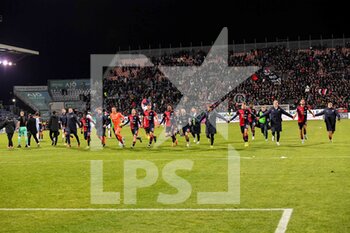 2023-01-27 - Team Cagliari Calcio Esultanza, Joy - CAGLIARI CALCIO VS SPAL - ITALIAN SERIE B - SOCCER