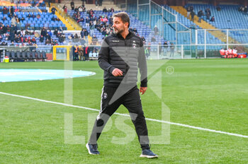 2023-01-28 - Pisa's Head Coach Luca D'Angelo - GENOA CFC VS AC PISA - ITALIAN SERIE B - SOCCER