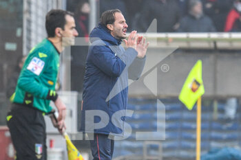 2023-01-28 - Genoa's Head Coach Alberto Gilardino - GENOA CFC VS AC PISA - ITALIAN SERIE B - SOCCER