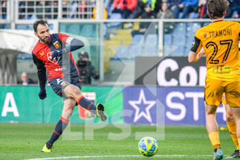 2023-01-28 - Genoa's Milan Badelj - GENOA CFC VS AC PISA - ITALIAN SERIE B - SOCCER