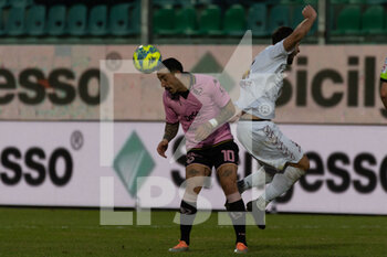 2023-02-05 - Di Mariano Francesco Palermo head shot - PALERMO FC VS REGGINA 1914 - ITALIAN SERIE B - SOCCER