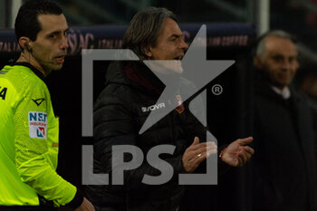 2023-02-05 - Inzaghi Filippo coach Reggina - PALERMO FC VS REGGINA 1914 - ITALIAN SERIE B - SOCCER