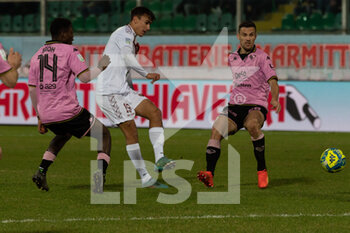 2023-02-05 - Strelec David Reggina shot - PALERMO FC VS REGGINA 1914 - ITALIAN SERIE B - SOCCER