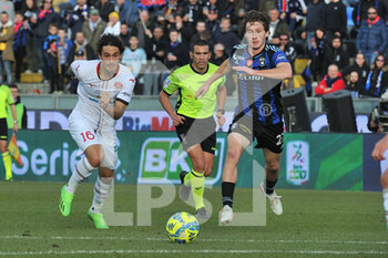 2023-02-04 - Luca  Belardinelli (Sudtirol) and Matteo Tramoni (Pisa) - AC PISA VS FC SUDTIROL - ITALIAN SERIE B - SOCCER