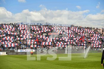 2023-02-11 - Tifosi, Fans, Supporters of Cagliari Calcio - CAGLIARI CALCIO VS BENEVENTO CALCIO - ITALIAN SERIE B - SOCCER