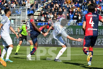 2023-02-11 - Maxime Jean Roberto Leverbe of Benevento Calcio - CAGLIARI CALCIO VS BENEVENTO CALCIO - ITALIAN SERIE B - SOCCER