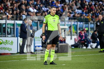 2023-02-11 - Simone Sozza, Arbitro, Referee - CAGLIARI CALCIO VS BENEVENTO CALCIO - ITALIAN SERIE B - SOCCER