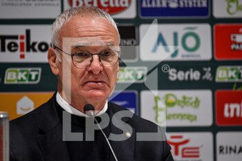 2023-02-11 - Claudio Ranieri Mister of Cagliari Calcio Conferenza Stampa - CAGLIARI CALCIO VS BENEVENTO CALCIO - ITALIAN SERIE B - SOCCER