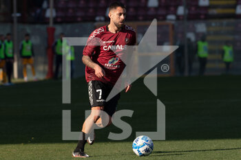 2023-02-11 - menez Jeremy Reggina carries the ball - REGGINA 1914 VS AC PISA - ITALIAN SERIE B - SOCCER
