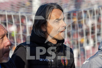 2023-02-11 - Inzaghi Filippo coach Reggina  - REGGINA 1914 VS AC PISA - ITALIAN SERIE B - SOCCER