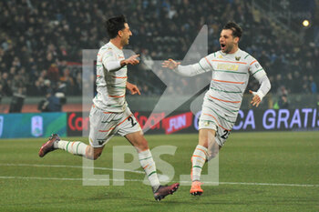 2023-02-17 - Antonio  Candela (Venezia) celebrates - AC PISA VS VENEZIA FC - ITALIAN SERIE B - SOCCER