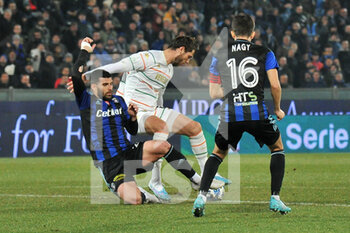 2023-02-17 - Penalty foul by Mario Gargiulo (Pisa) - AC PISA VS VENEZIA FC - ITALIAN SERIE B - SOCCER