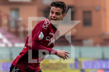 2023-02-25 - Pierozzi Niccolò Reggina celebrates a gol 1-0 - REGGINA 1914 VS MODENA FC - ITALIAN SERIE B - SOCCER