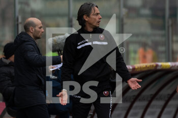 2023-02-25 - Inzaghi Filippo coach Reggina - REGGINA 1914 VS MODENA FC - ITALIAN SERIE B - SOCCER