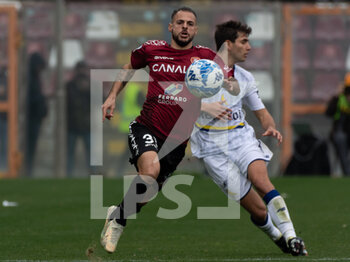 2023-02-25 - Canotto Luigi Reggina carries the ball - REGGINA 1914 VS MODENA FC - ITALIAN SERIE B - SOCCER