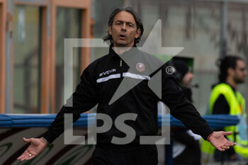 2023-02-25 - Inzaghi Filippo coach Reggina - REGGINA 1914 VS MODENA FC - ITALIAN SERIE B - SOCCER