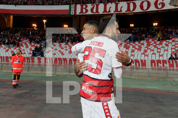2023-03-01 - Waild Cheddira (SSC Bari) and Raffaele Pucino (SSC Bari) - SSC BARI VS VENEZIA FC - ITALIAN SERIE B - SOCCER