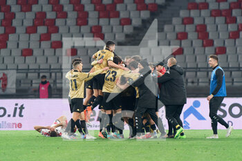 2023-03-01 - Venezia FC celebrates after scoring a goal - SSC BARI VS VENEZIA FC - ITALIAN SERIE B - SOCCER