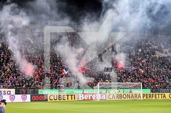 2023-03-01 - Tifosi, Fans, Supporters of Cagliari Calcio - CAGLIARI CALCIO VS GENOA CFC - ITALIAN SERIE B - SOCCER